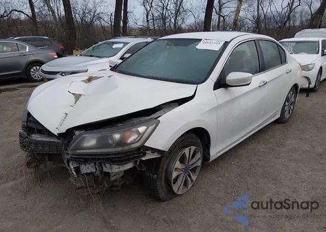 2014 Honda Accord Lx z USA, uszkodzony, nr VIN 1HGCR2F34EA077506